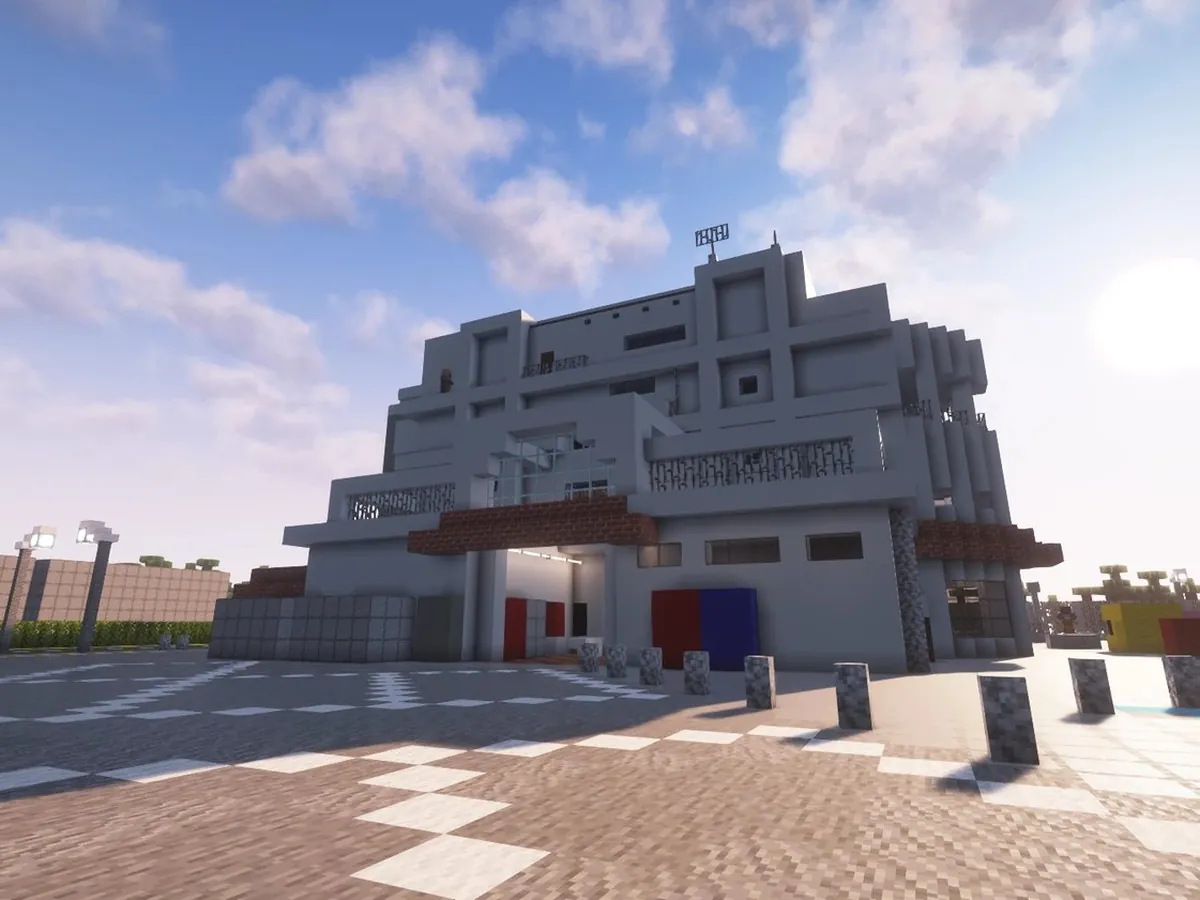 嘉手納町を、丸ごとマインクラフト